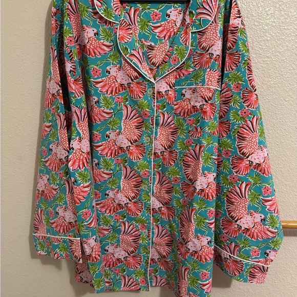 Playful Parrot long pj set Print Fresh - Picture 5 of 8